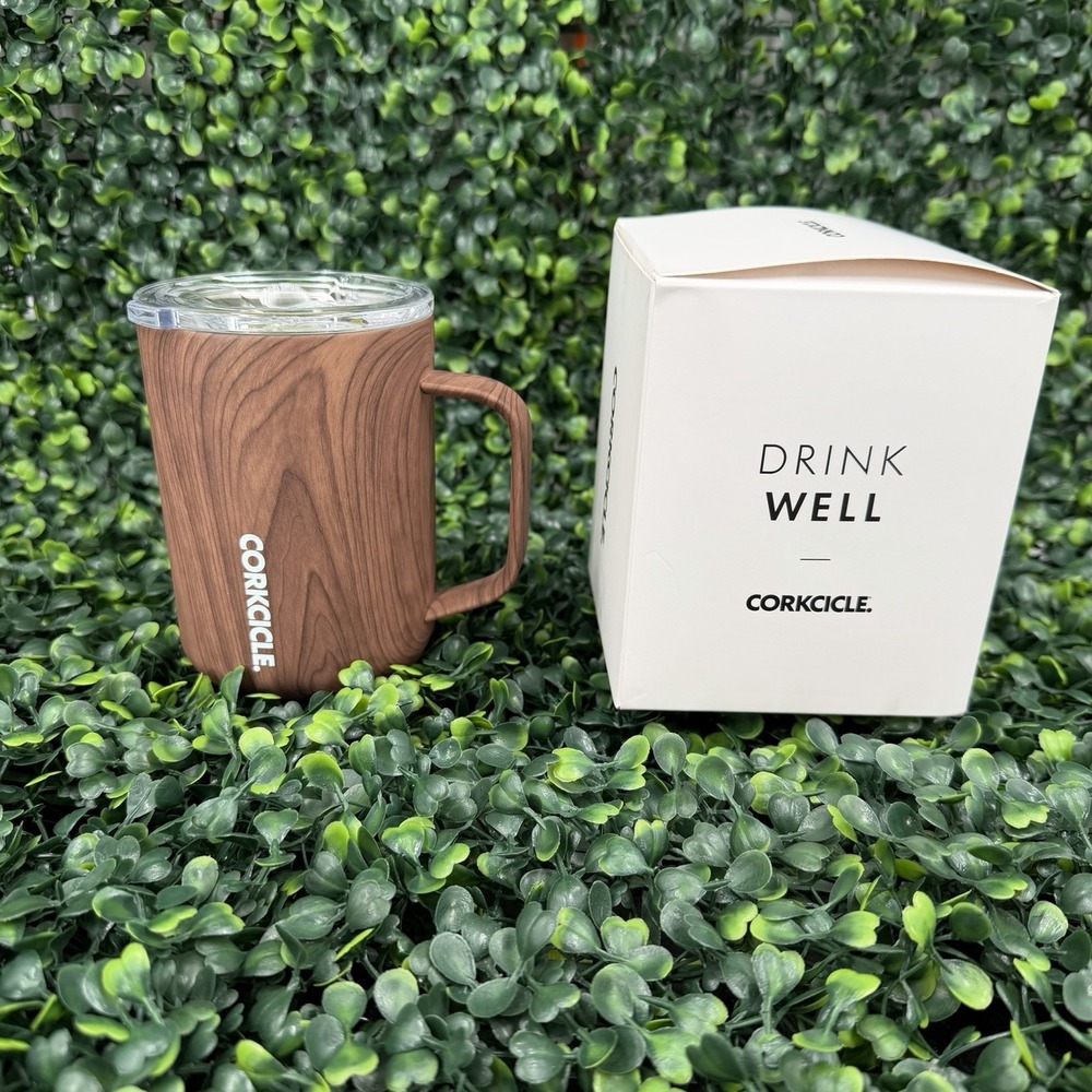 Corkcicle. 16 oz Stainless Steel Triple Insulated Coffee‎ Mug Non-Slip Bottom